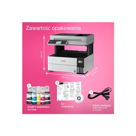 Epson EcoTank L6460 3-in-1 Multifunctional Inkjet Colour printer – 5