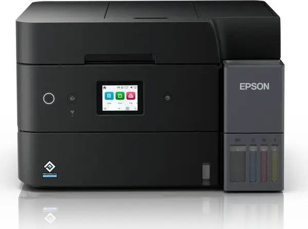 Epson EcoTank L6390 daugiafunkcis A4 spausdintuvas su „Wi-Fi“, ADT, dvipusio spausdinimo, skenavimo, kopijavimo, faksų siuntimo funkcijomis ir „AirPrint“ rašalo talpykla, kurios rašalo pakaks iki 3 metų – 2