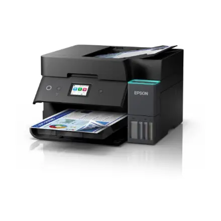 Epson EcoTank L6390 daugiafunkcis A4 spausdintuvas su „Wi-Fi“, ADT, dvipusio spausdinimo, skenavimo, kopijavimo, faksų siuntimo funkcijomis ir „AirPrint“ rašalo talpykla, kurios rašalo pakaks iki 3 metų – 3