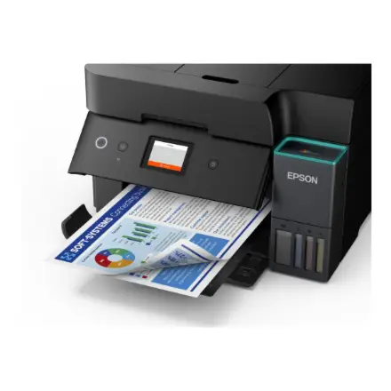Epson EcoTank L6390 daugiafunkcis A4 spausdintuvas su „Wi-Fi“, ADT, dvipusio spausdinimo, skenavimo, kopijavimo, faksų siuntimo funkcijomis ir „AirPrint“ rašalo talpykla, kurios rašalo pakaks iki 3 metų – 9
