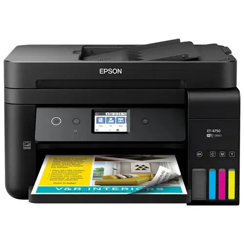 Epson EcoTank L6360 A4 daugiafunkcis spausdintuvas su „Wi-Fi“, skenavimo, kopijavimo, dvipusio spausdinimo funkcijomis ir „AirPrint“ rašalo talpykla, kurioje rašalo yra tiek, kad pakaks iki 3 metų – 10