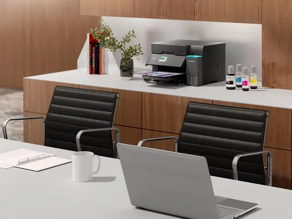 Epson EcoTank L6370 daugiafunkcis A4 spausdintuvas su „Wi-Fi“, ADT, dvipusio spausdinimo, skenavimo, kopijavimo funkcijomis ir „AirPrint“ rašalo talpykla, kurioje rašalo yra tiek, kad pakaks iki 3 metų – 7