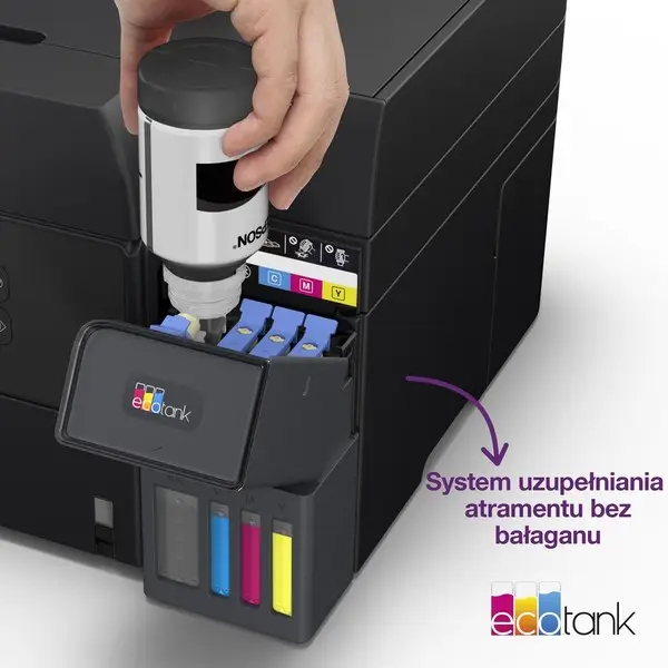 Epson EcoTank L6370 daugiafunkcis A4 spausdintuvas su „Wi-Fi“, ADT, dvipusio spausdinimo, skenavimo, kopijavimo funkcijomis ir „AirPrint“ rašalo talpykla, kurioje rašalo yra tiek, kad pakaks iki 3 metų – 10