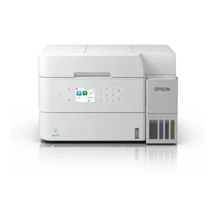 Epson EcoTank L6376 Baltas A4 daugiafunkcis spausdintuvas su „Wi-Fi“, ADT, dvipusio spausdinimo, skenavimo, kopijavimo funkcijomis ir „AirPrint“ rašalo talpykla, kurios rašalo pakaks iki 3 metų – 2