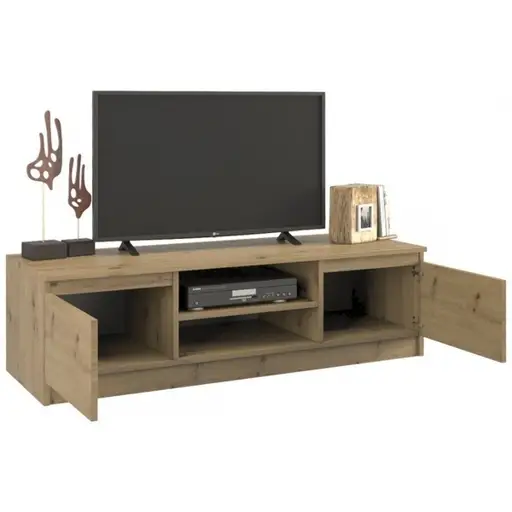 Topeshop RTV120 ARTISAN TV stovas / baldas garso ir vaizdo aparatūrai 2 spintos