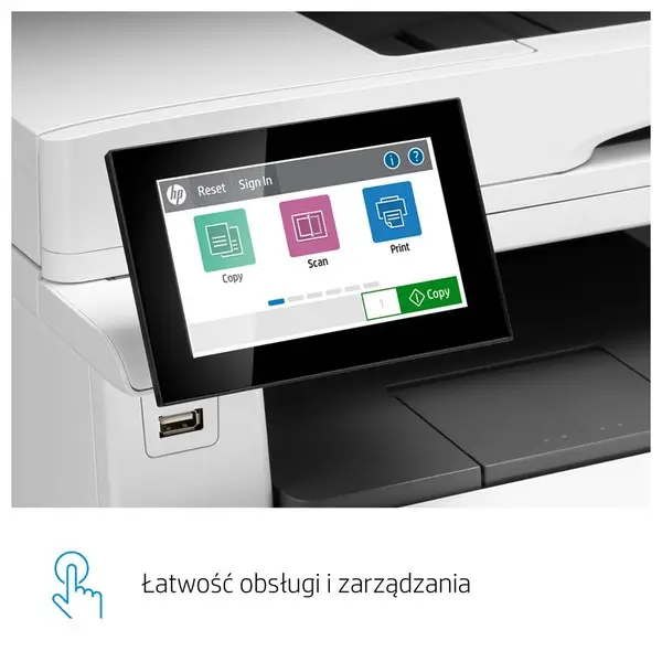 HP Color LaserJet Enterprise MFP M480f MFP colour laser A4 27ppm Copy 27ppm Print 300sheets USB LAN – 10