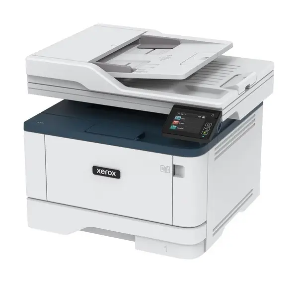 Xerox B305DNI A4 mono MFP 38ppm. Print, Copy, and Scan. Duplex, network, wifi, USB, 250 sheet paper tray – 3