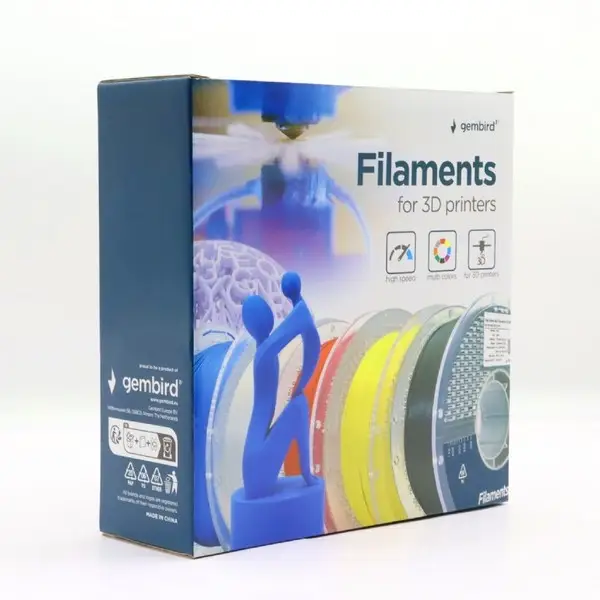 GEMBIRD High Speed PETG filament white 1.75 mm 1 kg – 3
