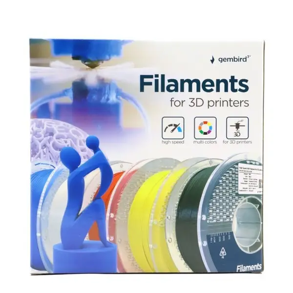 GEMBIRD High Speed PETG filament white 1.75 mm 1 kg – 4