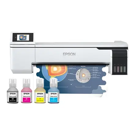 Epson SureColor SC-T3100x 220V 24 colių stalinis techninis spausdintuvas veikia taupiai ir patikimai, todėl jį tinka naudoti plakatų gamintojams, mažoms POS įmonėms ir švietimo įstaigoms – 9