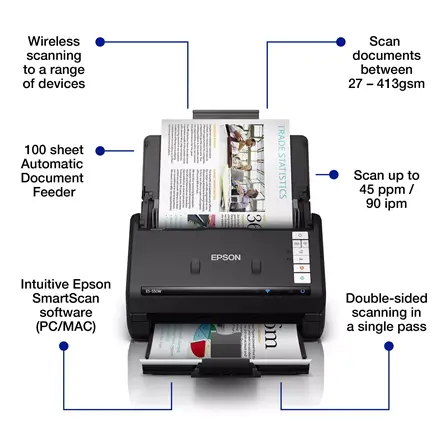 Epson Document scanner WorkForce ES-550W – 5