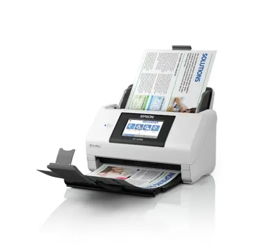 Epson WorkForce DS-790WN didelės spartos aukštos kokybės tinklo skaitytuvas su atskiromis funkcijomis, užtikrinančiomis efektyvų dokumentų skaitmeninimą ir paruošimą aplinkoje, kurioje yra keli vartotojai – 10