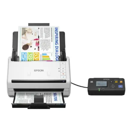 Epson WorkForce DS-770II išmanus kompaktiškas lapų skaitytuvas su inovatyviomis išmaniosiomis funkcijomis, užtikrinančiomis spartų ir efektyvų daugybės dokumentų nuskaitymą – 10