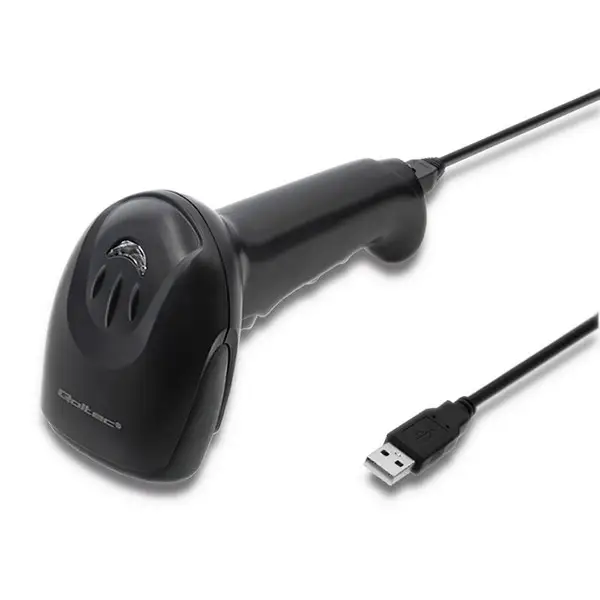 QOLTEC 50866 Barcode scanner 1D CCD USB Black – 6