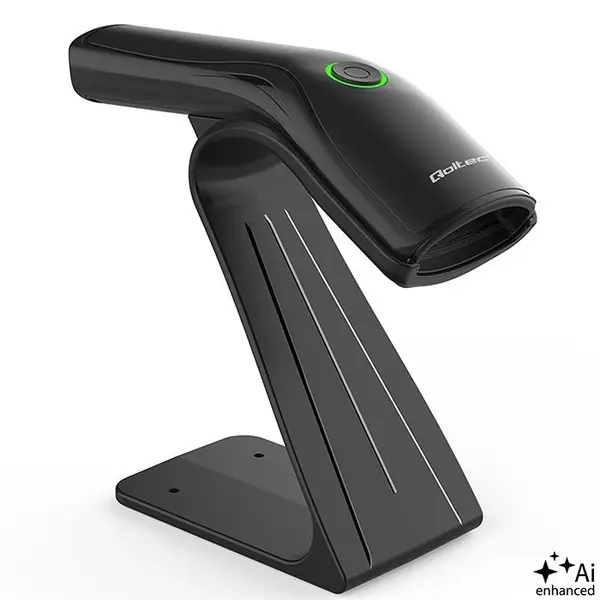 Wireless barcode scanner 1D 2D scanner stand USB – 10