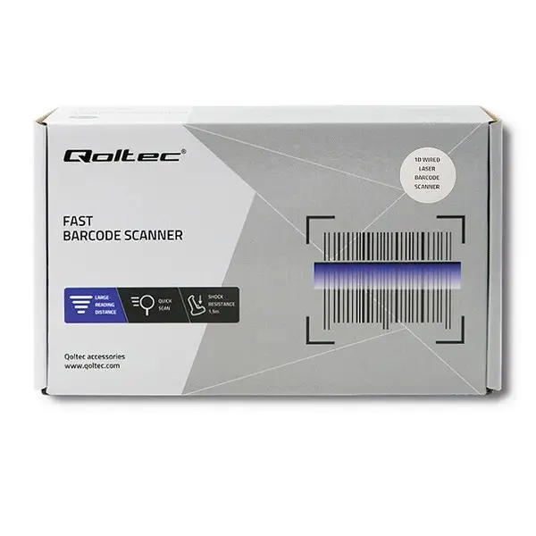 QOLTEC 50860 Barcode reader 1D USB – 7
