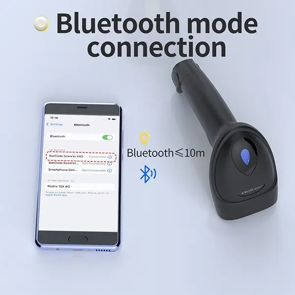 Barcode reader and QR code scanner 1D 2D USB – 4