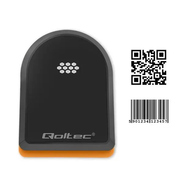 QOLTEC 50878 Wireless 1D 2D Barcode Reader Docking Station – 10