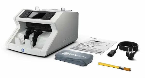 Safescan 2250 Banknotų skaičiavimo mašina Balta – 5