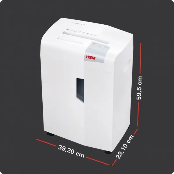 Dokumentų smulkintuvas HSM shredstar X15, 30 l, 4x37 mm – 8