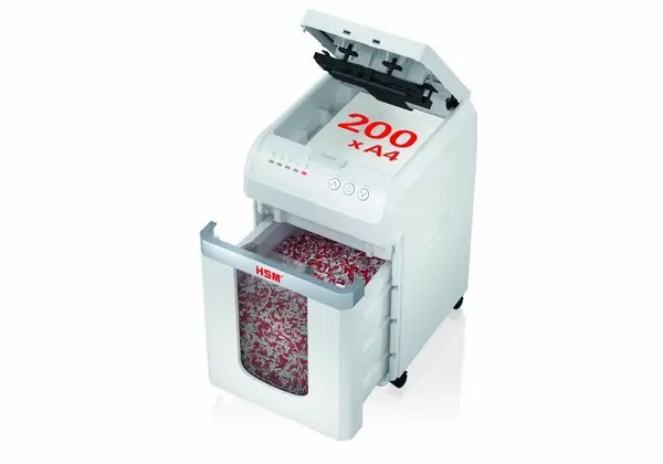 Shredstar Autofeed X200 4x12mm P4 Paper Shredder – 4