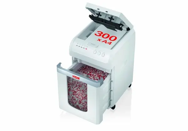 Shredstar Autofeed X300 4x12mm P4 Paper Shredder – 4