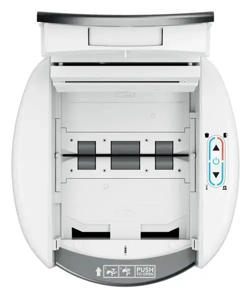 Leitz IQ Optimax AutoFeed 150 popieriaus smulkintuvas, P5, 150 lapų, 15 l – 9