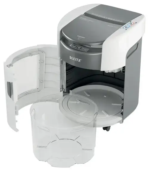 Leitz IQ Optimax AutoFeed 150 popieriaus smulkintuvas, P5, 150 lapų, 15 l – 10