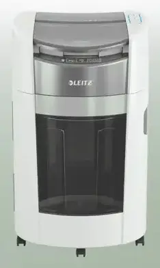Popieriaus smulkintuvas Leitz 80410000 IQ Optimax AutoFeed 300, P5, 300 lapų, 25 l talpos šiukšliadėžė – 7