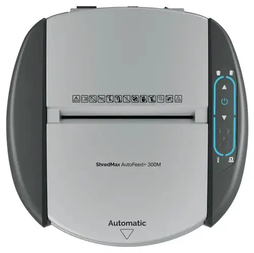 Dokumentų smulkintuvas Rexel ShredMax AutoFeed+ 300M, P5, 300 lapų, 25 l talpos šiukšliadėžė – 8