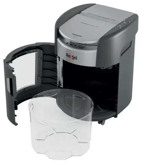 Automatinis dokumentų smulkintuvas Rexel ShredMax AutoFeed+ 150M, P5, 150 lapų, 15 l talpos šiukšliadėžė – 8