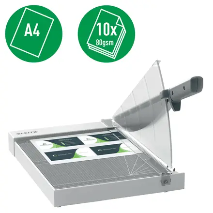Pjaustyklė-giljotina Leitz Precision Home Office Paper Cutter A4, 10 lapų – 8