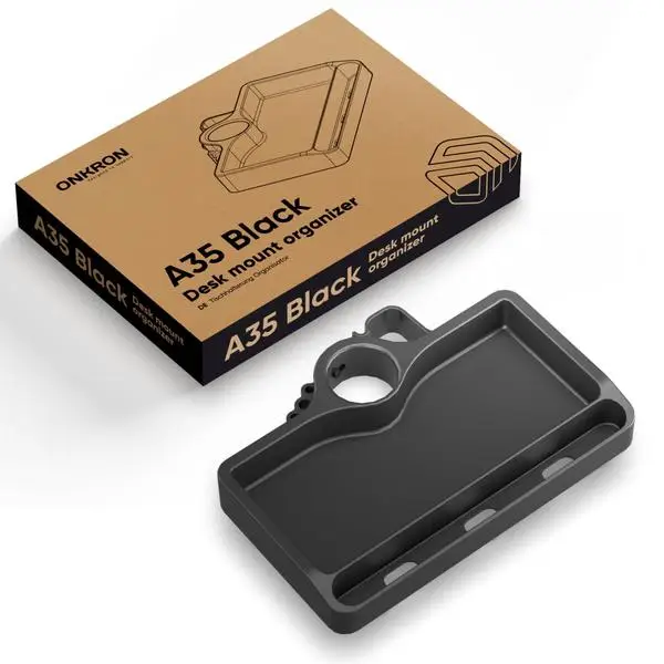 DESK MOUNT ACC ORGANIZER/BLACK A35-B ONKRON – 10