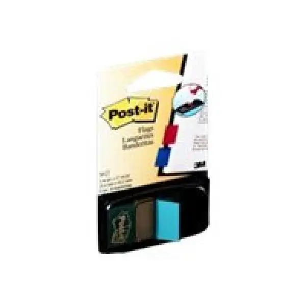 Biuro Priedas - 3M Post-it Indeksai 680-23 44 Juostos Mėlynos – 3