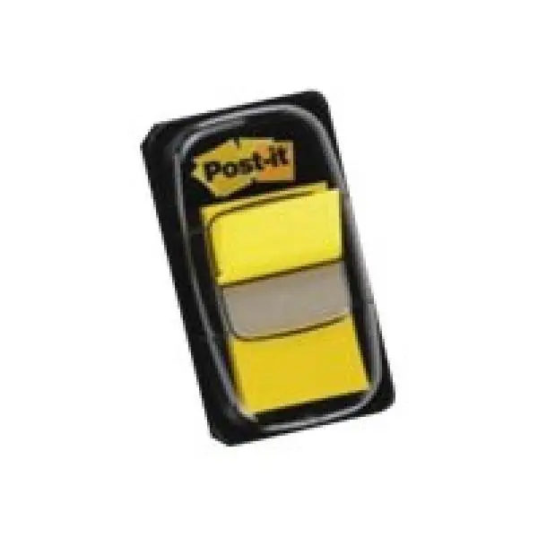 Biuro Priedas - 3M Post-it 680-5 Indeksiniai Juostelės su Dozatoriumi Geltonos – 4
