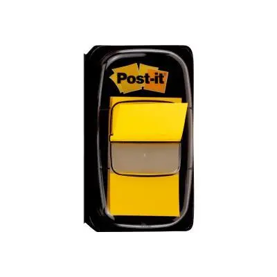 Biuro Priedas - 3M Post-it 680-5 Indeksiniai Juostelės su Dozatoriumi Geltonos – 5