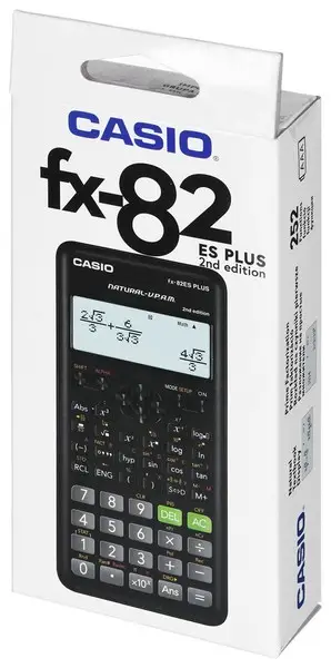 Casio FX-82ES PLUS-2 skaičiuotuvas Kišenė Mokslinis skaičiuotuvas Juoda – 10