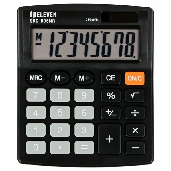 Office calculator SDC805NR black – 2