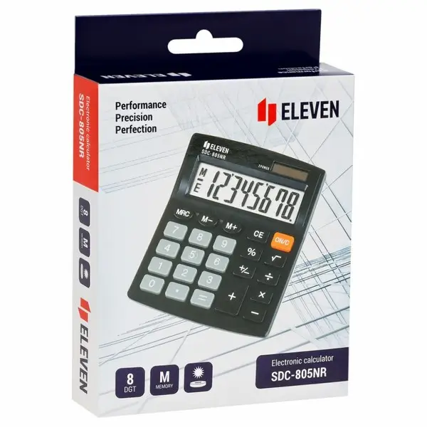 Office calculator SDC805NR black – 5
