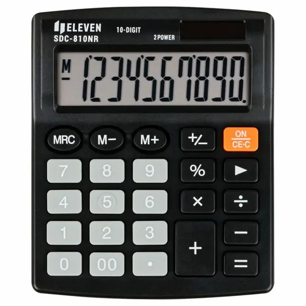 Office calculator SDC810NR black – 2