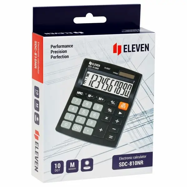 Office calculator SDC810NR black – 5