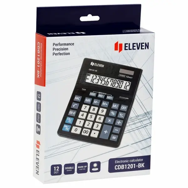 Office calculator CDB 1201BK black – 4