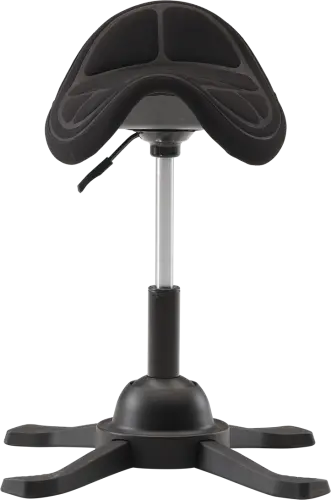 Up Up Toronto ergonominė balansinė kėdė Juoda, Juodas audinys, ilgesnis dujinis keltuvas – 2