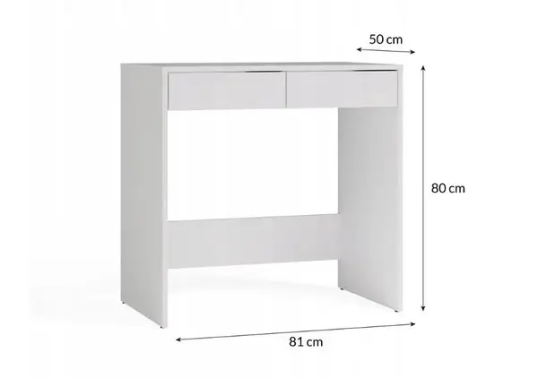 MARINA 2S stalas, baltas – 5