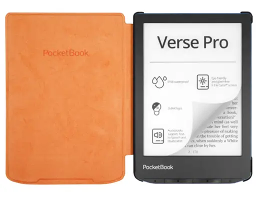 READER ACC CASE 6" ORANGE/H-S-634-O-WW POCKET BOOK