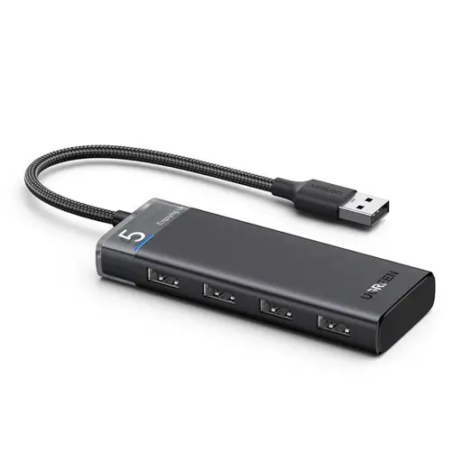 HUB USB-C CM653 1XUSB-C 4XUSB-A - grey
