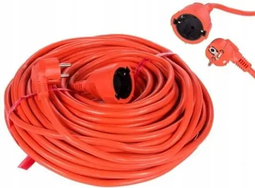 VERTEX PZO30M Ištraukiamas ilginamasis kabelis 30 m 3x2,5 mm