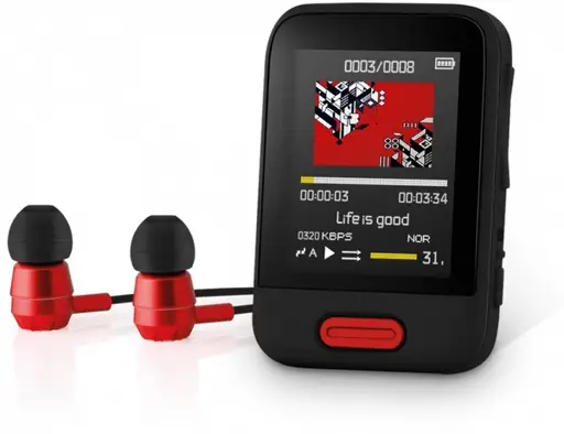 SENCOR SFP 7716RD 16GB MP3 MP4 PLAYER