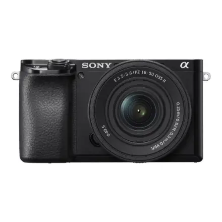 Sony ILCE-6100 Mirrorless Camera + 16-50mm Lens, Black