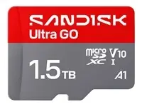 SANDISK Ultra GO microSDHC UHS-I Card 1.5TB MicroSD 190MB/s Read Full HD video